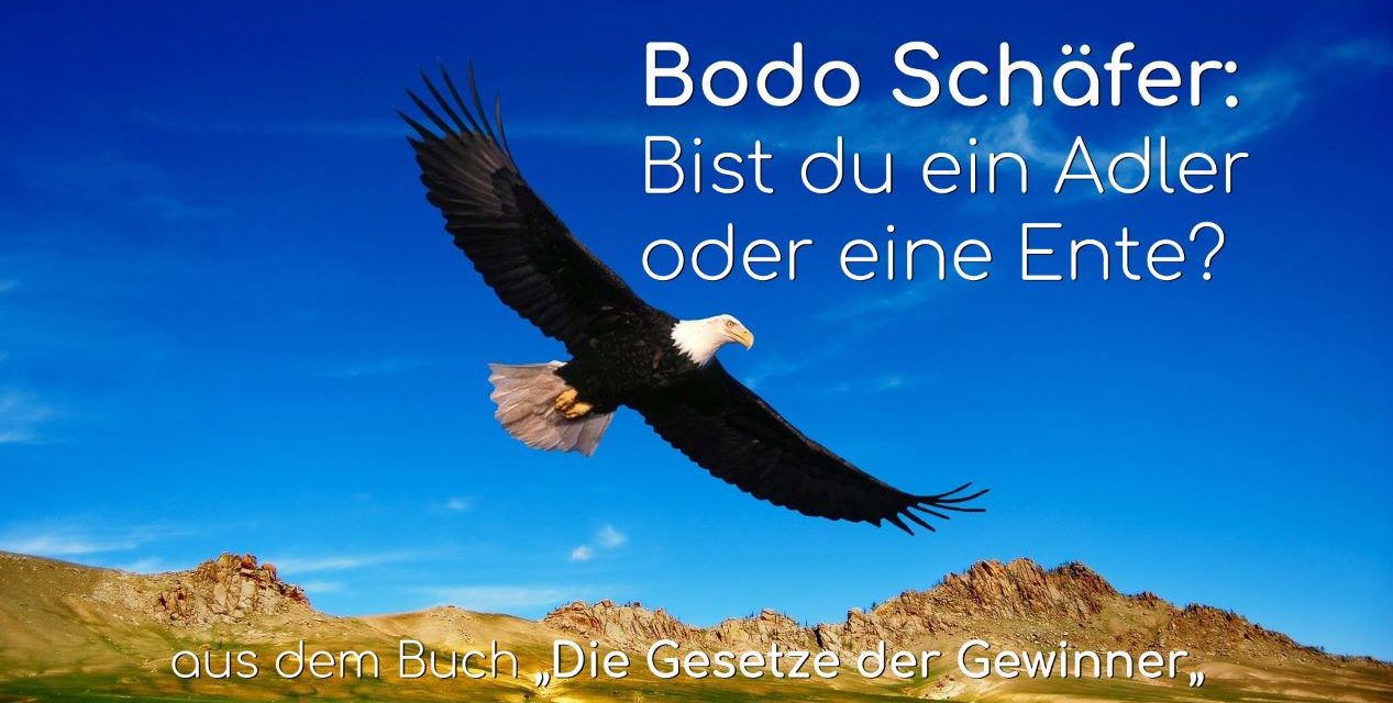 Bodo Schäfer: Bist du ein Adler oder eine Ente?