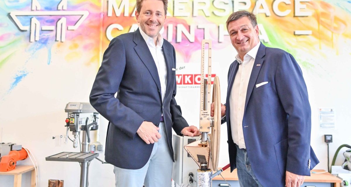 MAKERSPACE: WK eröffnete Innovationswerkstatt im Süden