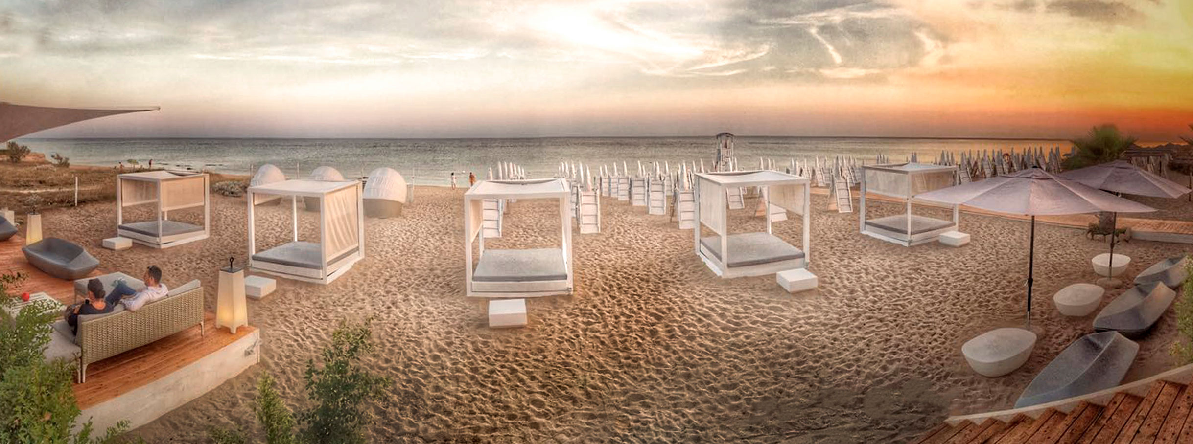 Luxus Loungemöbel für den Strand oder Terrasse 4