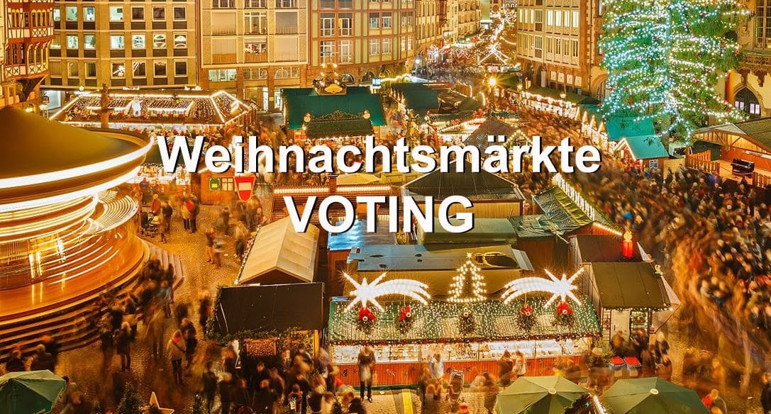 VOTING der beliebtesten Weihnachtsmärkte Österreichs