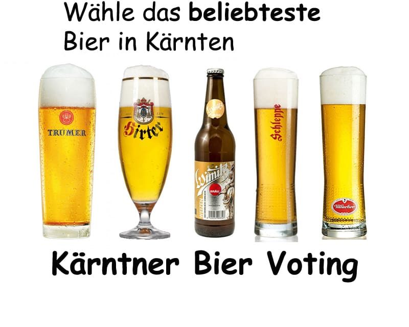 Welches ist Dein Kärntner Lieblingsbier?