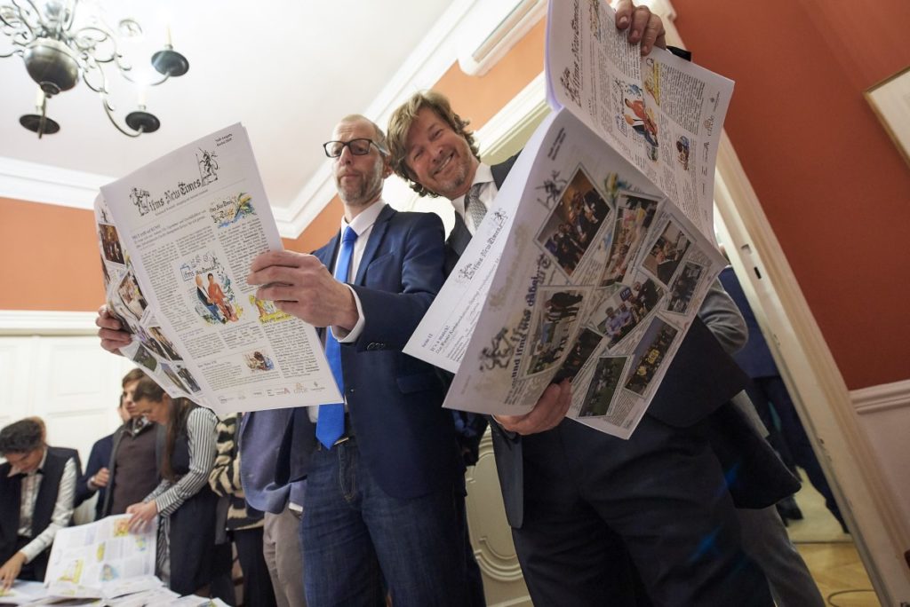 Reinigungsspezialist ifms lanciert neuartiges Zeitungs-Projekt 2