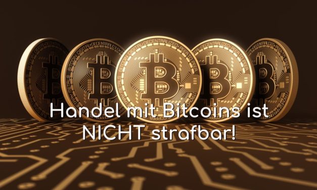 Handel mit Bitcoins ist nicht strafbar