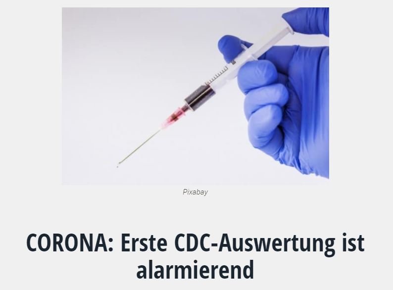 CORONA: Erste CDC-Auswertung ist alarmierend