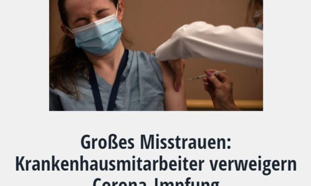 Großes Misstrauen: Krankenhausmitarbeiter verweigern Corona-Impfung