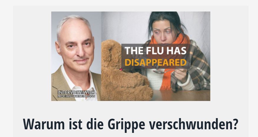 Warum ist die Grippe verschwunden?