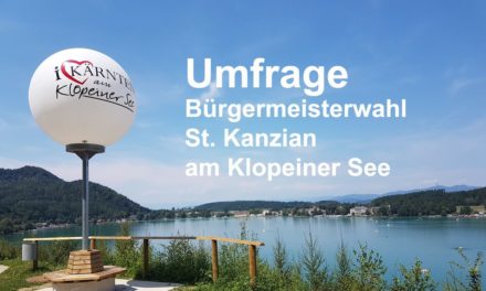 Umfrage Bürgermeisterwahl St. Kanzian am Klopeiner See