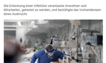 Ein älterer Mann, der bereits die erste Dosis des Impfstoffs erhalten hatte, stirbt mit Covid