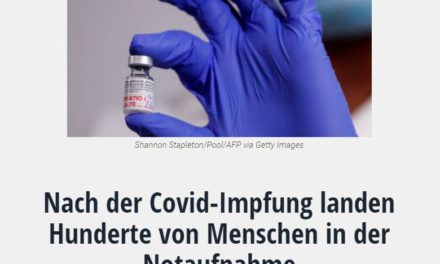 Nach der Covid-Impfung landen Hunderte von Menschen in der Notaufnahme