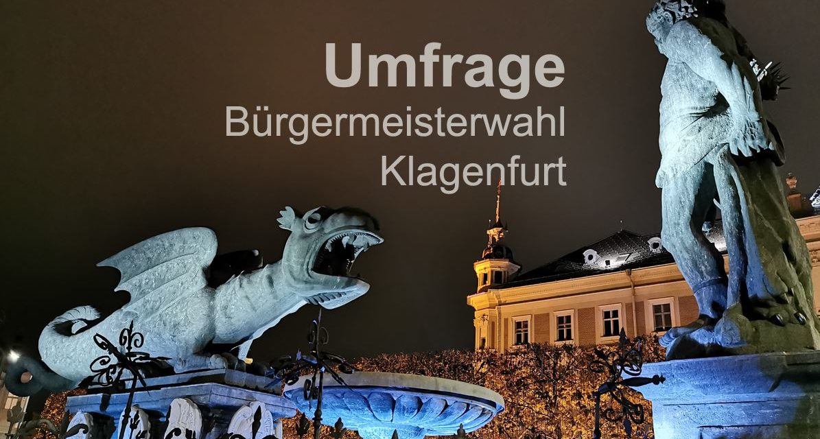 Umfrage Bürgermeisterwahl Klagenfurt