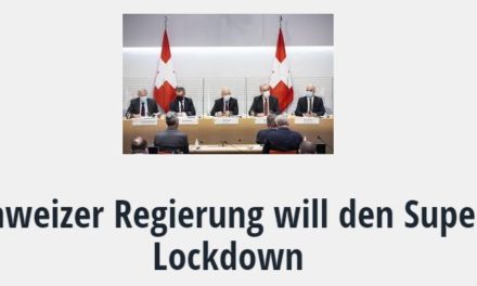 Schweizer Regierung will den Super-Lockdown