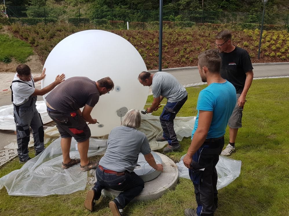 LED Leuchtkugel Garten Wasserfest - Kugelleuchten Garten