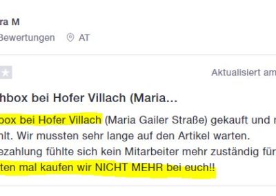 Hofer Artikel vor Öffnung ausverkauft? Beschwerden häufen sich! 16