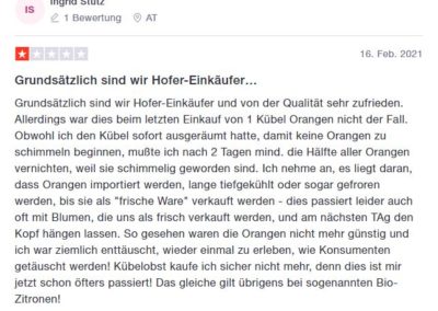 Hofer Artikel vor Öffnung ausverkauft? Beschwerden häufen sich! 15