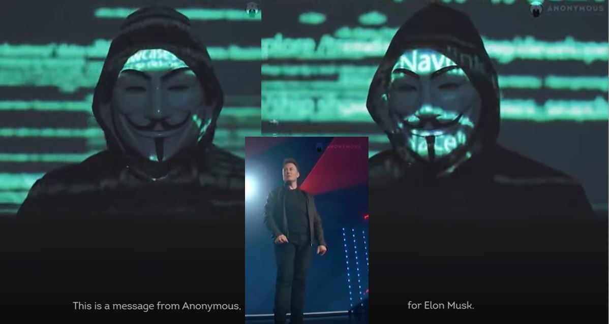 Hackergruppe Anonymous schickt Warnung an Elon Musk
