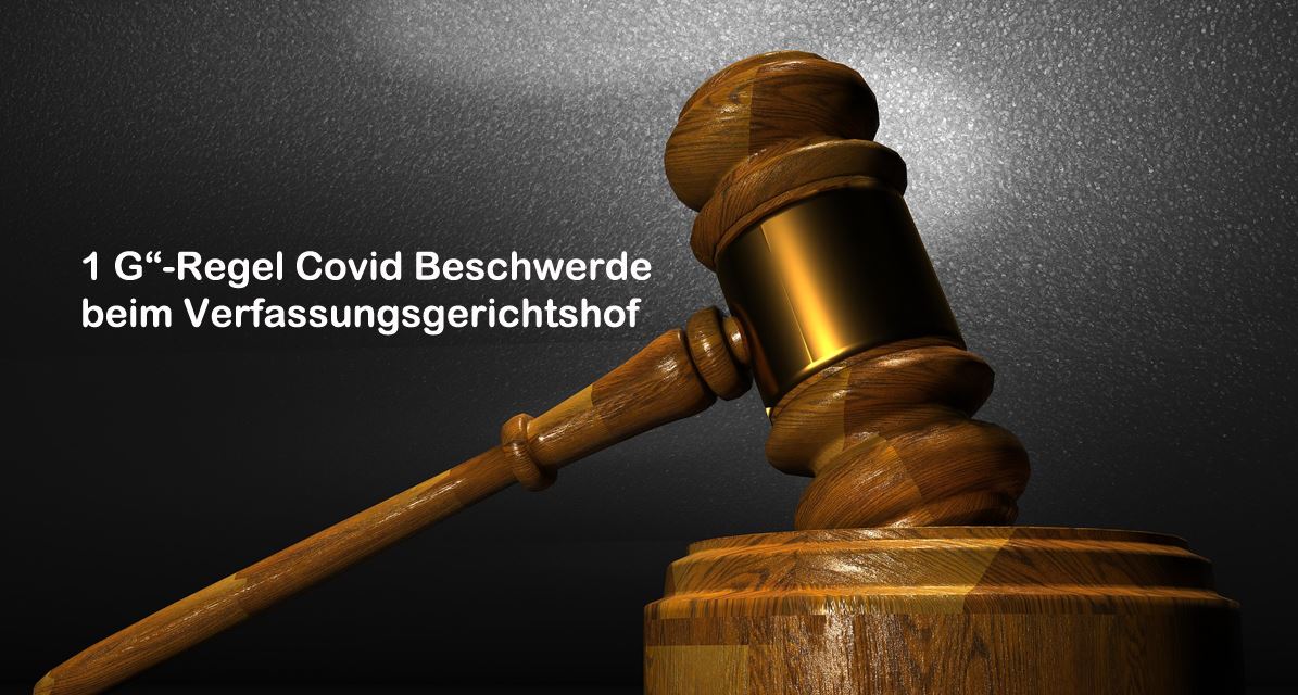 1 G“-Regel Covid Beschwerde beim Verfassungsgerichtshof