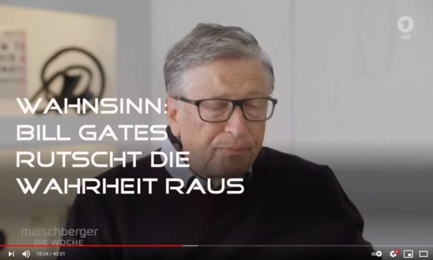 Bill Gates rutscht die Wahrheit raus! Gefängnis?
