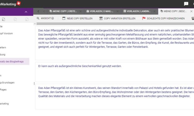 swissmademarketing.com Erfahrungen CopyCockpit