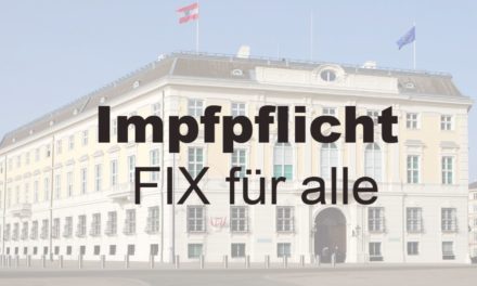 Ab Februar Impfpflicht für alle plus Genereller Lockdown ab Montag