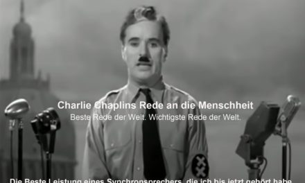 Rede an die Menschheit: Charlie Chaplin in “Der große Diktator” (1940)