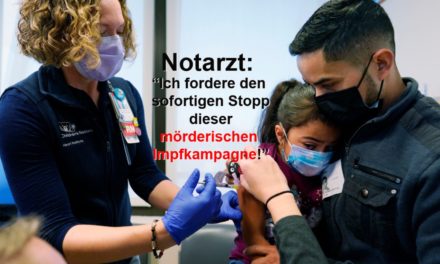 Notarzt: “Ich fordere den sofortigen Stopp dieser mörderischen Impfkampagne!”