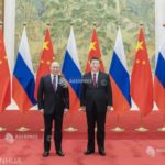 Treffen zwischen Wladimir Putin und Xi Jinping. Eine russische-chinesische Neue Weltordnung entsteht.