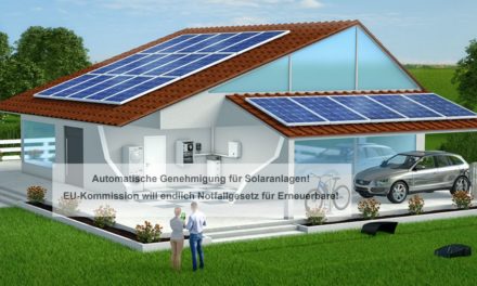 Automatische Genehmigung für Solaranlagen