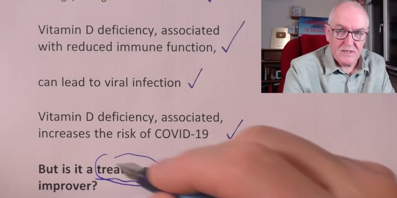 Nouvelle étude sur la vitamine D3 pour lutter contre le COVID (incl. vidéo)