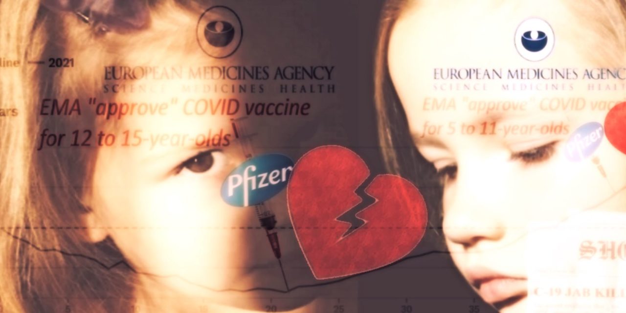 SCHOCK!: Die EMA-Zulassung des COVID-Impfstoffs für Kinder führte zu einem Anstieg der Todesfälle bei Kindern in Europa um 698%