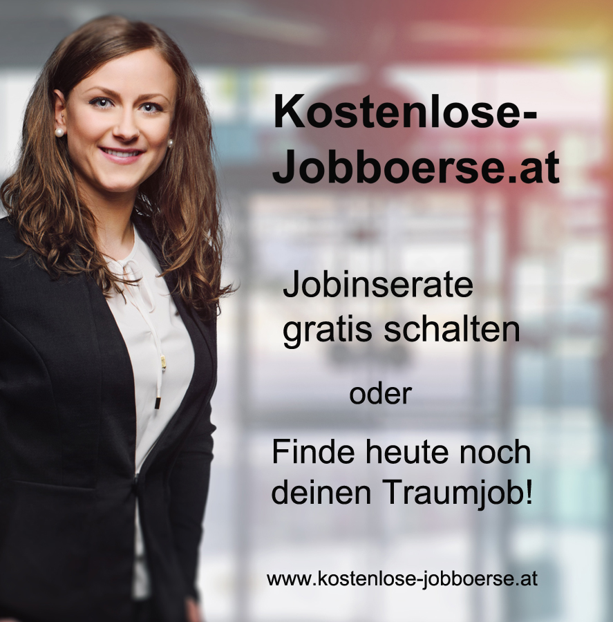 Gratis Jobbörse Inserate schalten