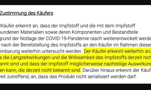 Vertrag zwischen Pfizer und Süd-Afrika veröffentlicht: Bürger wurden Laborraten